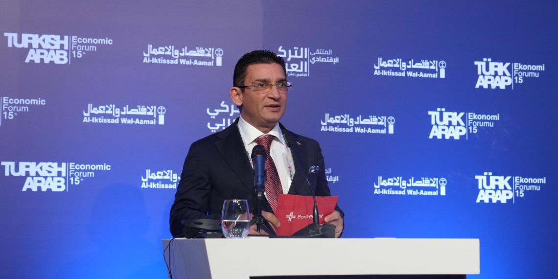 BankPozitif Chairman Dr. Erkan Kork at the 15th Turkish Arab Economic Forum