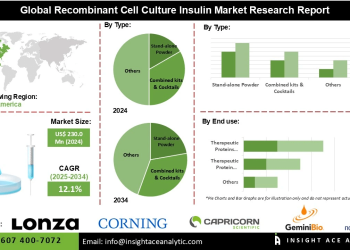 Recombinant Cell Culture Insulin Market Opportunities in Biopharmaceutical Manufacturing and Cell Culture Media