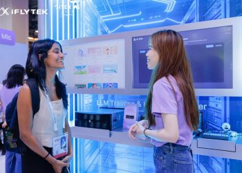 Visitors experience iFLYTEK’s All-In-One AI Solutions at GITEX ASIA 2026